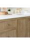 (2 Pieces) Marble Button Handle Gold Furniture Nightstand Dresser Console Cabinet Door Handle - 3