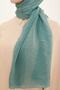 Pırıltı Evening Dress Shawl Green - 2