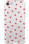 Iphone 6/6s Compatible Tiny Hearts Slience Transparent Phone Case