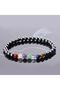 6mm Hematite Bracelet - Natural Stone Quartz-Agate-Lapis-Citrine-Tangle-Eye-Aventurine - 5