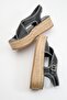 Bellezza Black Skin Genuine Leather Women's Sandals - 4