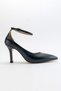 Biala Black Skin Women's Heeled Shoes - 6
