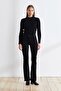 Women's Selana Black Lycra Extra High Waist Flare Leg Jeansfrango