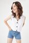 Short Women's Jean Blue Mini Denim Shortsfrango - 2