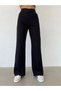 Le Lis Casual Extra High Waist Lycra Wide Leg Jean Palazzo Denim Trousersfrango - 3