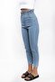 Washable Mom Jean with Elastic Waist -buz Mavifrango - 3