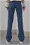 Quinn Lycra Women's Navy Blue Super High Waist Wide Leg Denim Jeans Palazzo Trousersfrango - 3