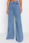 Mavi Yüksek Bel Ekstra Wide Leg Palazzo Geniş Paça %100 Pamuk Non-Stretch Jeans TWOSS23JE00286 - 6