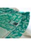 Canvas Shoulder Bag-Green - Leaf Pattern on It - Eco-Friendly - Textile - 3