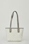 White Monogram Women's Shoulder Bag 05PO23Y1715 - 6