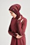 Performance Series Honeycomb Texture Detailed Plum 4 Piece Hijab Swimsuit Set H-per 50 - 6