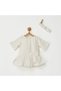 Ac22581 Stylish Girl Baby Dress Set Ecru - 2