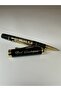 Personalized or Named Ottoman Tura Metal Ballpoint Pen and Leather Box Set - 5