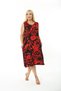 Standard Size Sleeveless Above Knee Double Pocket Viscose Combed Cotton Dress