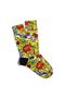 Fun Socks Unisex Omg Hi Hello Popart Yellow Printed Socks Ecsoket171
