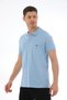 Men's Cotton & Lycra Polo Neck Short Sleeve Knitwear Banded T-Shirt - 4