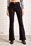 Fadeless Fabric Flare Jeans Colorless Flare Jeans Trousersfrango - 4