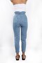 Washable Mom Jean with Elastic Waist -buz Mavifrango - 4