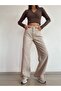 Le Lis Casual Extra High Waist Lycra Wide Leg Jean Palazzo Denim Trousersfrango - 4