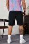 Black Unisex Scooby Doo Printed Pocket Shorts - 2