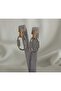 Steel Zircon Stone Trend Stylish Earrings - 3