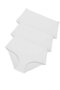 3-Piece Laser Cut Panties Seamless Non-marking Panties Midi Size Panties Inner Net Cotton Bonding