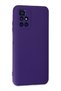 Case Compatible with Xiaomi Redmi 10 Nano Velvet Purple Color Silicone Cover