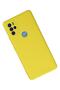Omix X300 Case Nano Velvet Yellow Color Silicone Cover - 3
