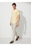 Polo Neck Yellow - White Men's T-shirt 4a9000000003 - 2