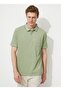 Polo Neck Green - White Men's T-shirt 4a9000000004 - 4
