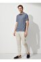 Polo Neck Navy Blue - White Men's T-shirt 4a9000000003 - 2