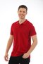 Men's Cotton & Lycra Polo Neck Short Sleeve Knitwear Banded T-Shirt - 4