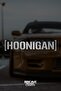 Hoonigan Logo Jdm Car-motorcycle Sticker 28x6cm