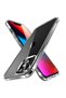 حافظة متوافقة مع هاتف Iphone 14 Plus، غطاء ناعم وشفاف غير أصفر مع زر معدني حساس