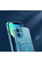 جراب سيليكون شفاف من السيليكون الفاخر من Apple Iphone 12 مع مدخل بطاقة صلب - 5