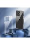 Iphone 14 Pro Max Compatible Case Non-yellowing Transparent Clear Hard Precision Metal Button Smooth Cover - 2