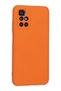 Compatible Case Nano Inside Velvet Orange Color Silicone Cover Compatible With Xiaomi Redmi 10