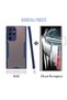 Samsung Galaxy S22 Ultra Transparent Back Flexible Soft Design Case and Screen Protector - 2