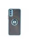 Vivo Y11S/Y20 Case with Ring Magnet Matte Back Case and Full Covering Screen Protector - 3