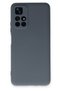 Case Compatible with Xiaomi Poco M4 Pro 5g Nano Velvet Inside Gray Color Silicone Cover