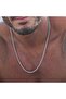 Unisex Mesh Model Chain Necklace Stainless Steel 2.5 m m