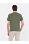 Khaki Slim Fit Crew Neck T-shirt - 5