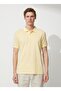 Polo Neck Yellow - White Men's T-shirt 4a9000000003