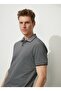 Polo Neck Black - White Men's T-shirt 4a9000000003 - 5