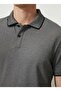 Polo Neck Black - White Men's T-shirt 4a9000000003 - 6