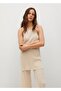Women's Pleated Strap Blouse