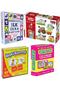 First Intelligence Cards + Baby Puzzle + Emotion Building + 2 and 3 Piece Completion Cards (Set of 4)