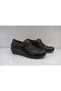 Women's Black Anatomical Genuine Leather Shoes - 4
