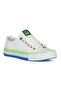 Women's White Green United Colors Of Sports Shoes - 2