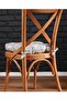 Gold Pofidik Mozaik Gray Special Luxury Stitched Lace Chair Cushion 40X40 cm - 4